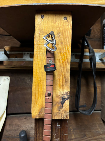 Skinny ass brown belt (36)