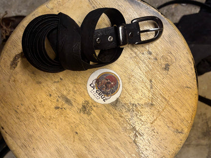 Sliver skinny belt (uncut)