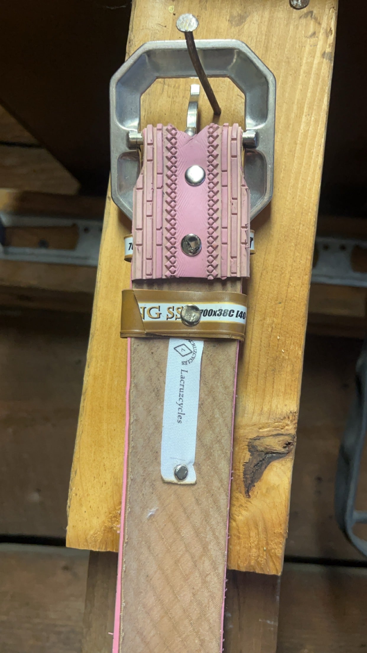 Pink GravelKing Cycle belt